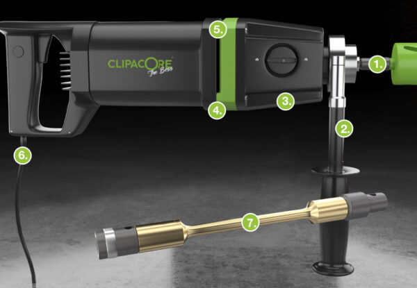 ClipacOre "The Boss Drill" 110V QCTBD110V