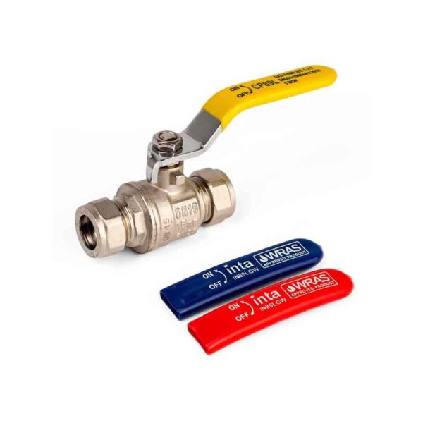 28MM UNIVERSAL GAS AND WATER RATED LEVER BALL VALVE