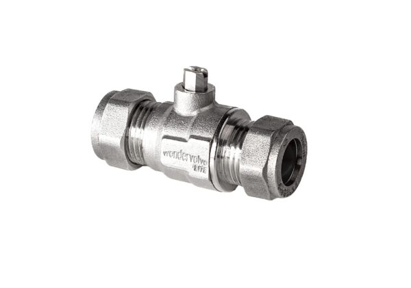 15mm LIGHT FLOW REGULATING BALL VALVE WITH 8 LTR PER MIN CARTRIDGE