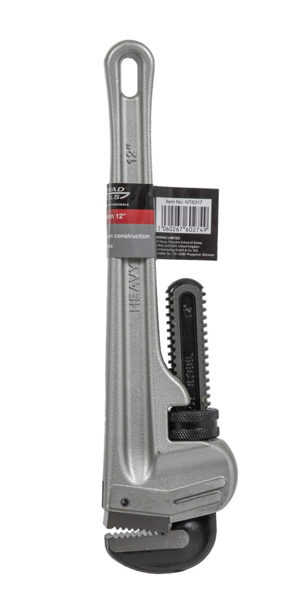 ALUMINIUM PIPE WRENCH 12"