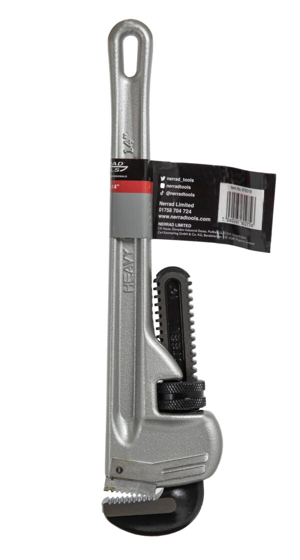 ALUMINIUM PIPE WRENCH 14"