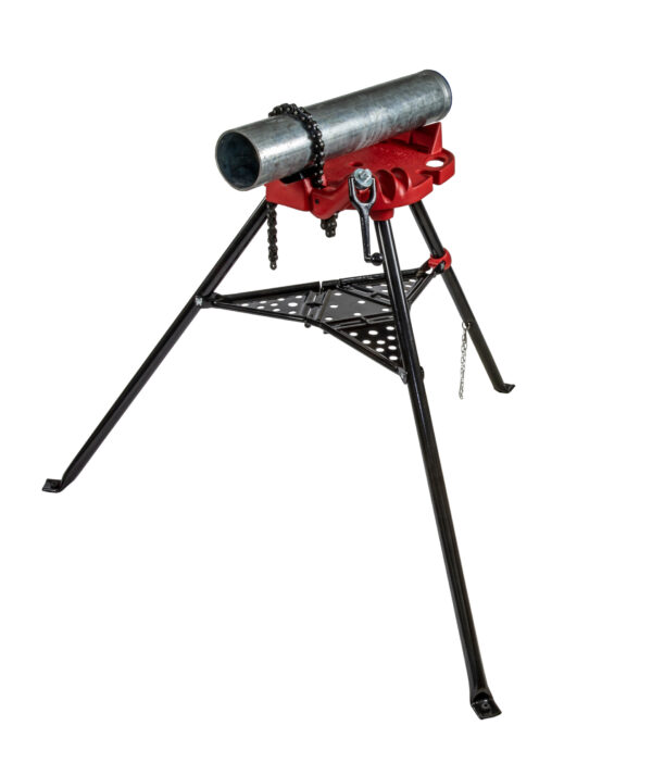 CHAIN PIPE VICE AND HEAVY-DUTY TRIPOD STAND