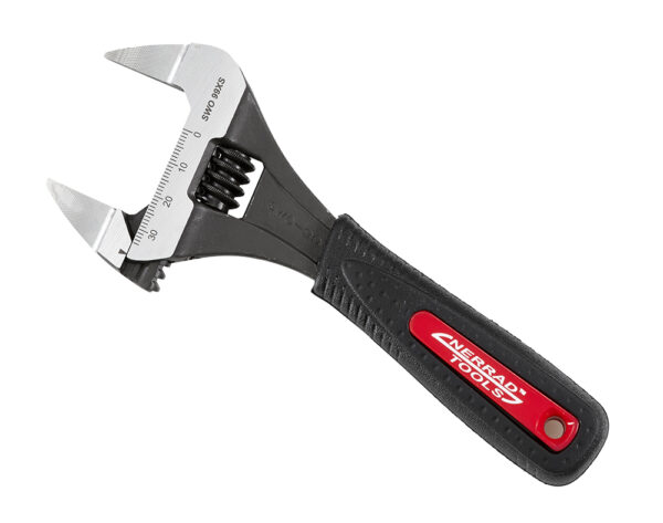 ADJUSTABLE SUPER WIDE OPENING IREGA WRENCH 6" XTRA SLIM
